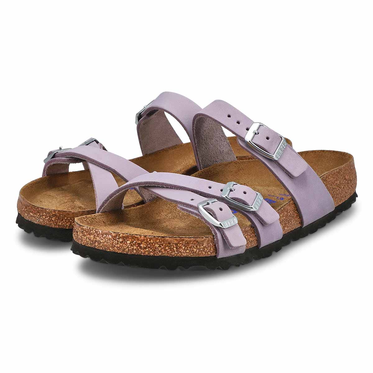 Women's Franca Birko-Flor Buckle Sandal - Purple Fog