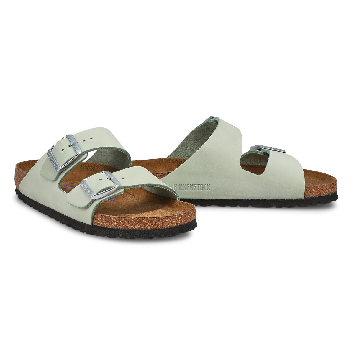 Women's Arizona Soft Footbed Narrow Sandal - Matcha