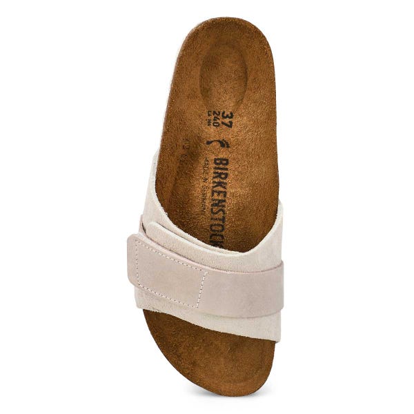 Sandale étroite à assise plantaire en liège OITA, blanc antique, femmes