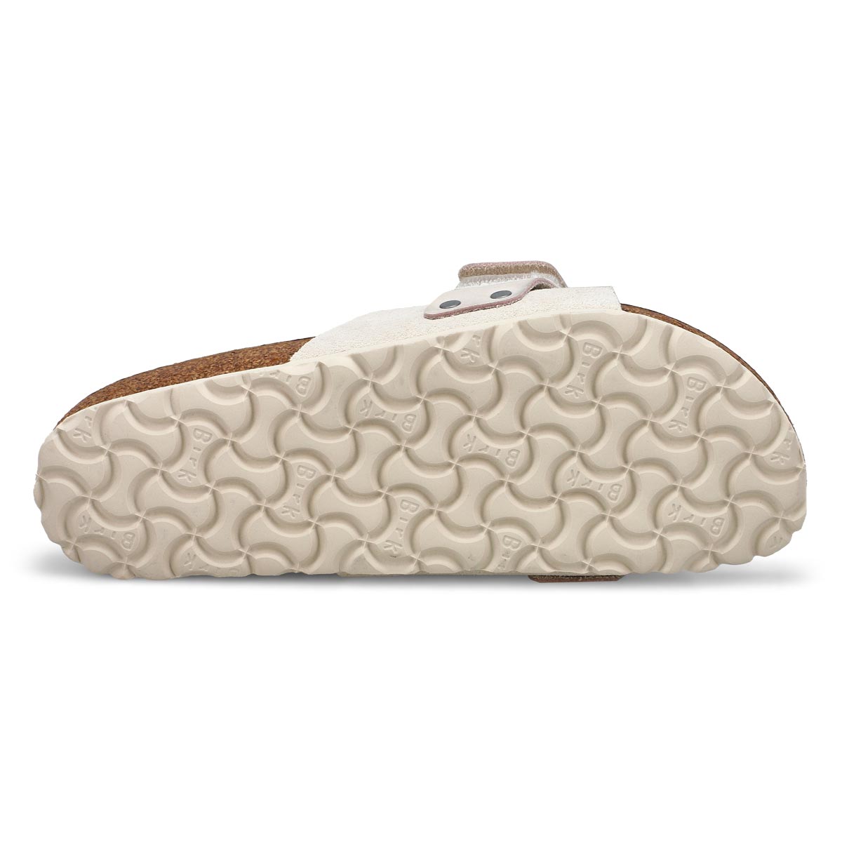 Women's  Oita Cork Footbed Narrow Sandal- Antique White