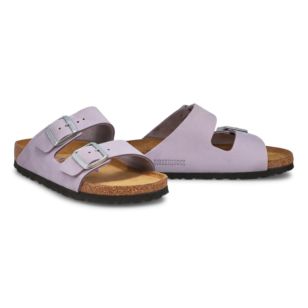 Women's Arizona Soft Footbed Narrow Sandal - Purple Fog