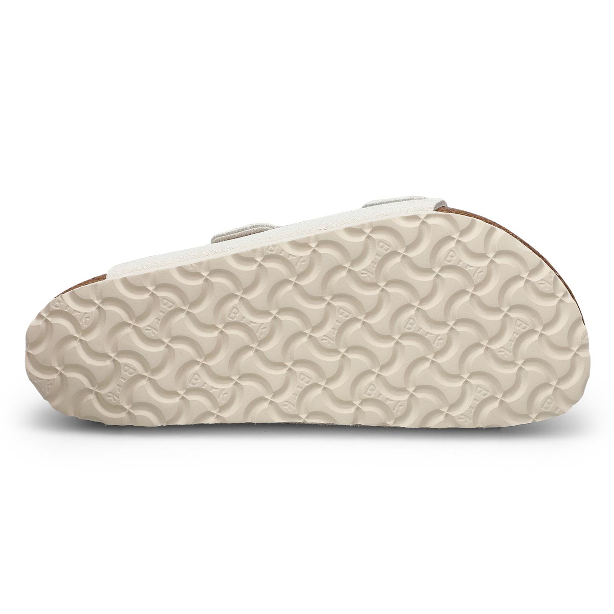 Women's Arizona Soft 2 Strap Sandal- Antique White