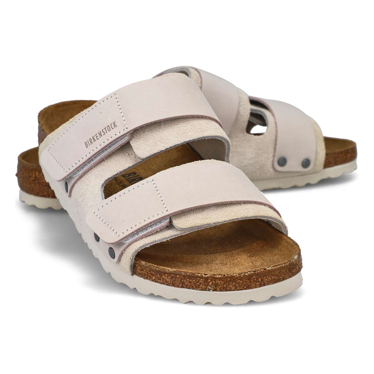 Women's Uji 2 Strap Soft Footbed Narrow Sandal - Antique White