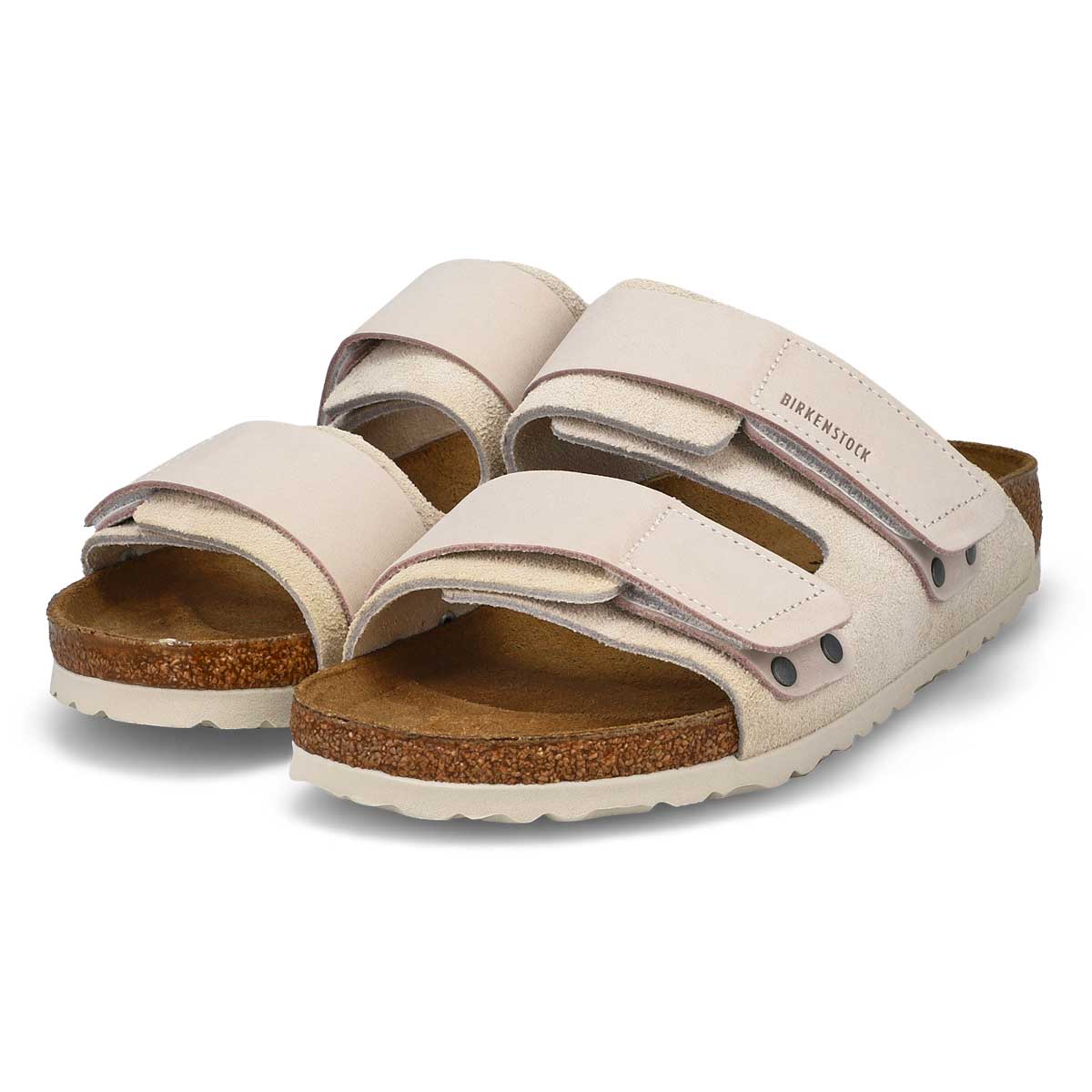 Women's Uji 2 Strap Soft Footbed Narrow Sandal - Antique White