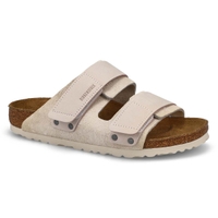 Women's Uji 2 Strap Soft Footbed Narrow Sandal - Antique White