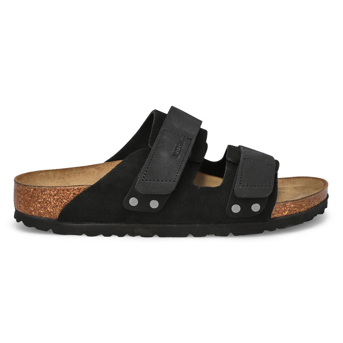 Women's Uji 2 Strap Soft Footbed Narrow Sandal - Black