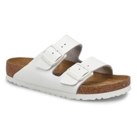 Women's Arizona Soft Footbed 2-Strap Sandal- Antique White