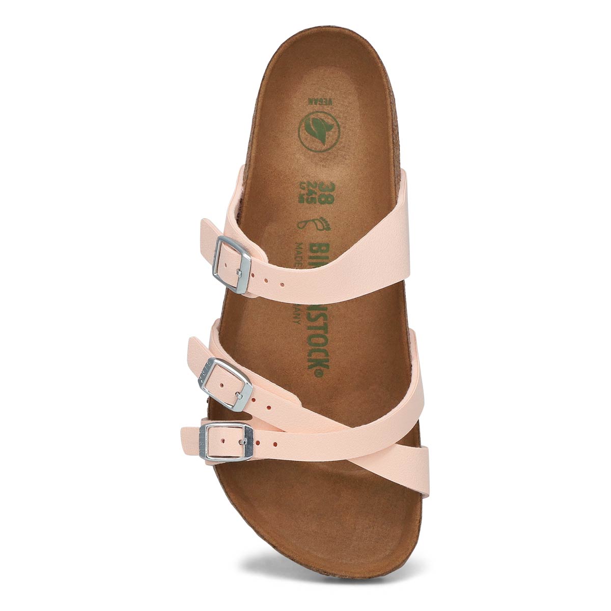 Sandale végane FRANCA VEGAN, rose pâle, femmes