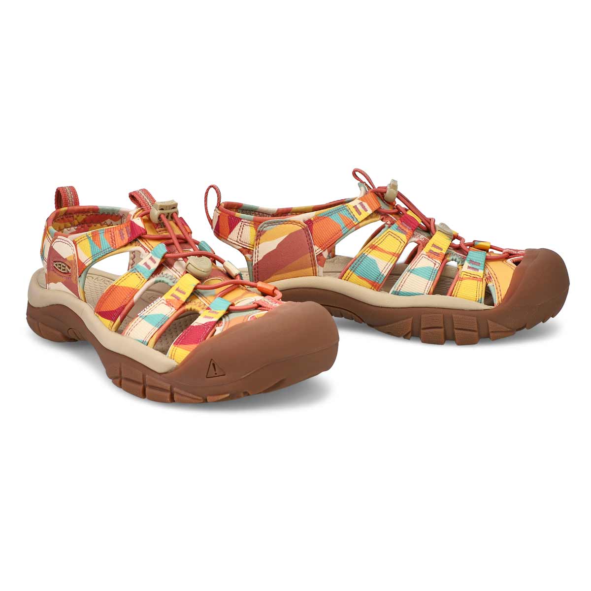 Sandale sport NEWPORT H2, rouge/multi,femmes