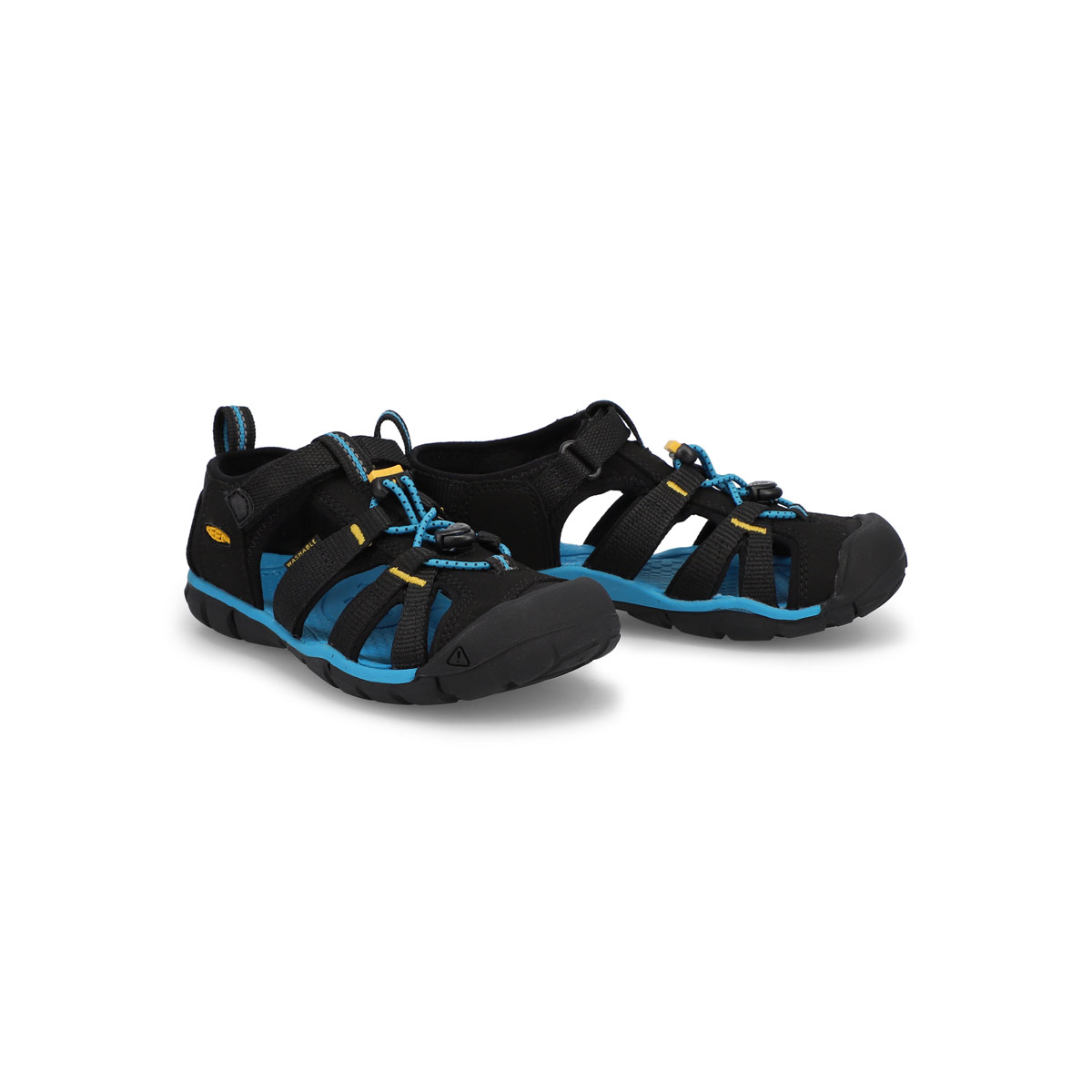 Sandale sport Seacamp II CNX noir/jaune bébé