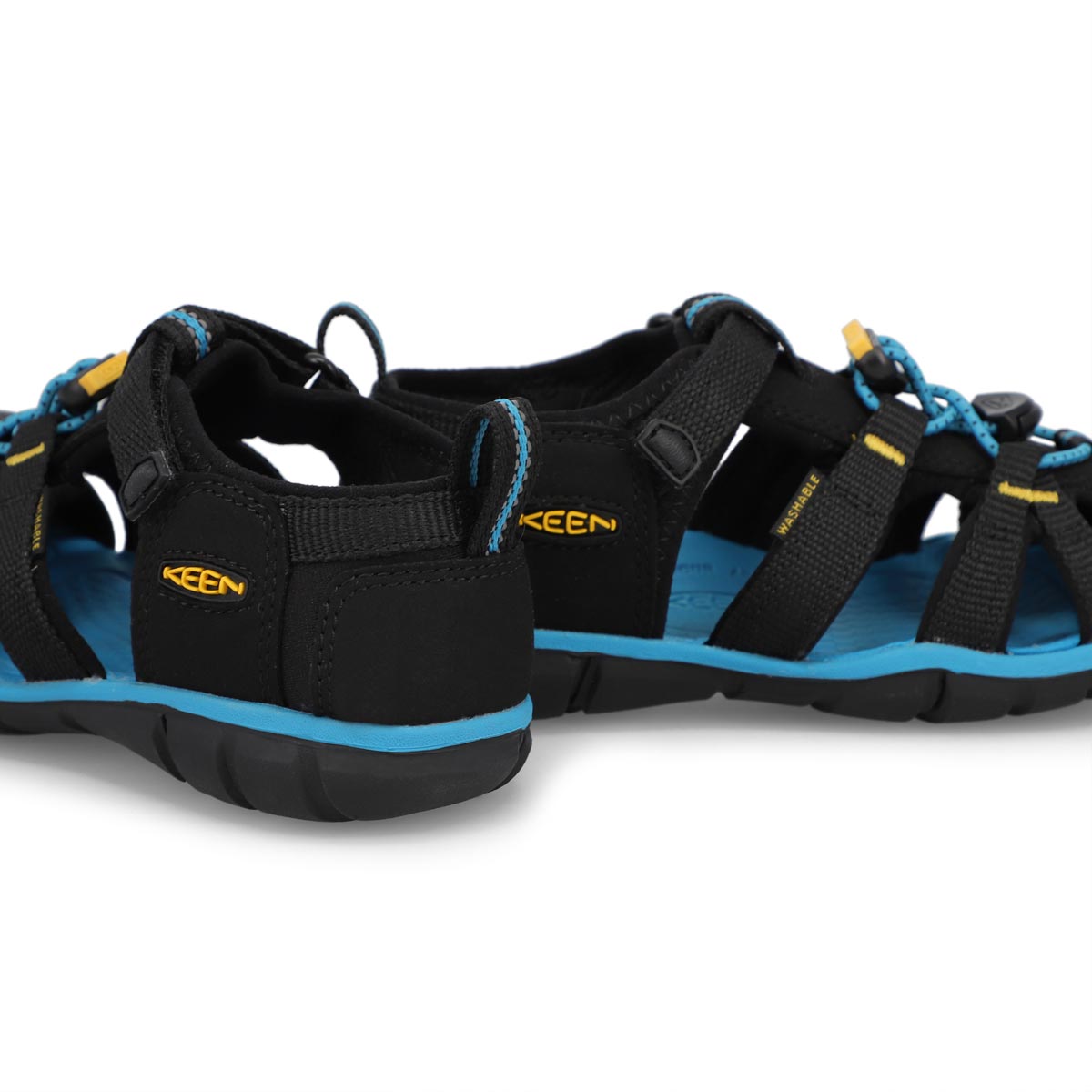 Sandale sport Seacamp II CNX noir/jaune bébé