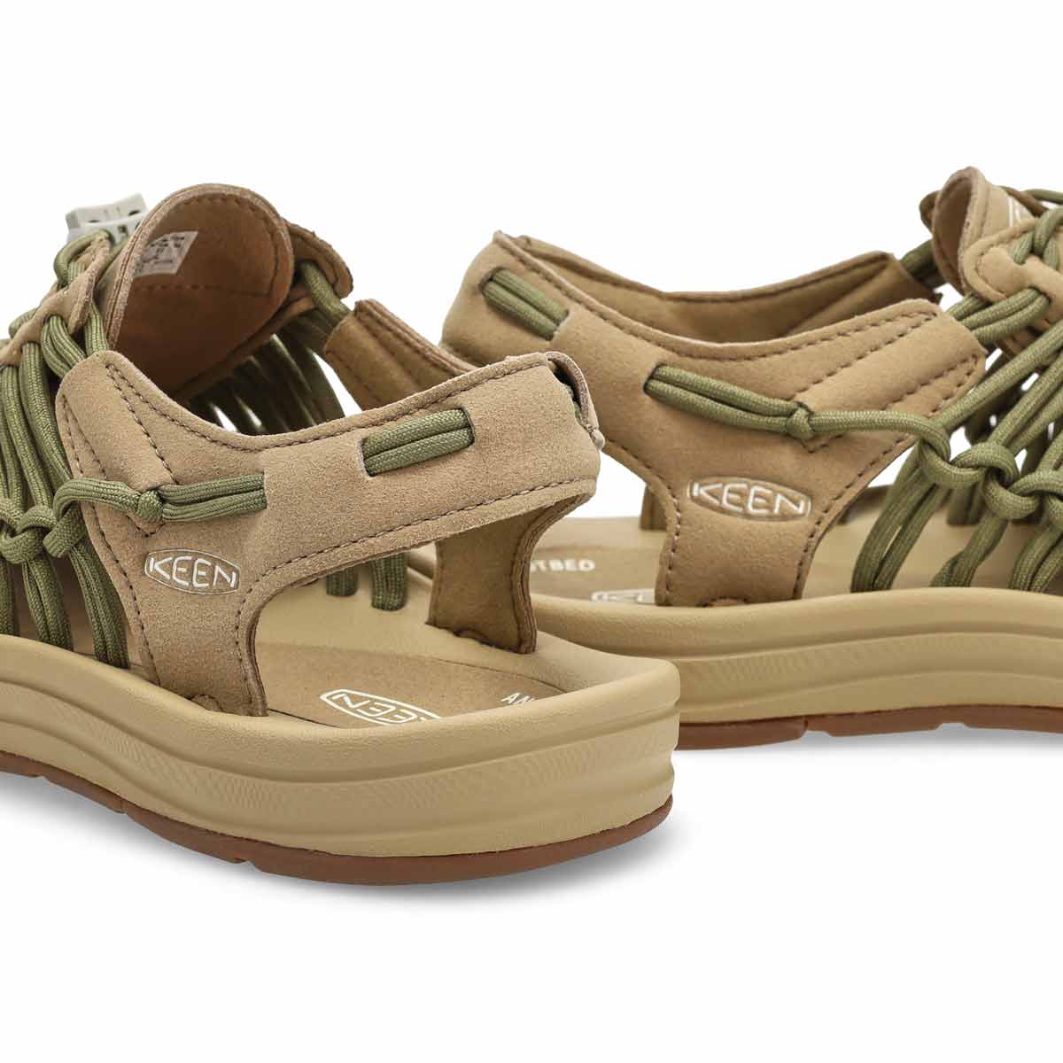Keen Men's Uneek 2 Cord Sandal - Timberwolf/ | SoftMoc.com