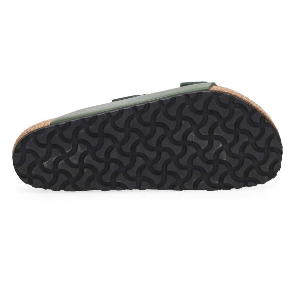 Sandale à 2 brides en cuir ARIZONA, thym vintage, hommes