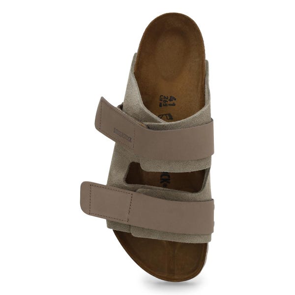 Men's Uji 2 Strap Soft Footbed Sandal - Taupe