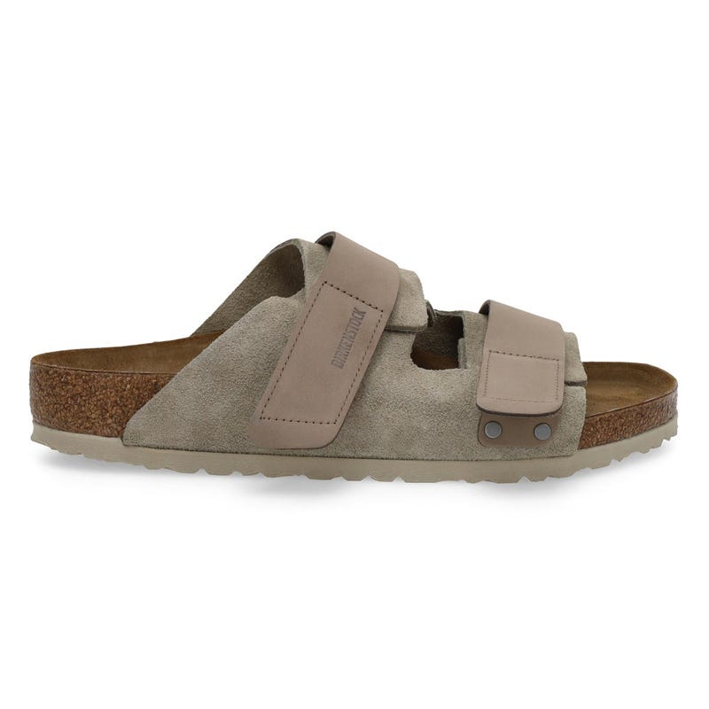 Men's Uji 2 Strap Soft Footbed Sandal - Taupe