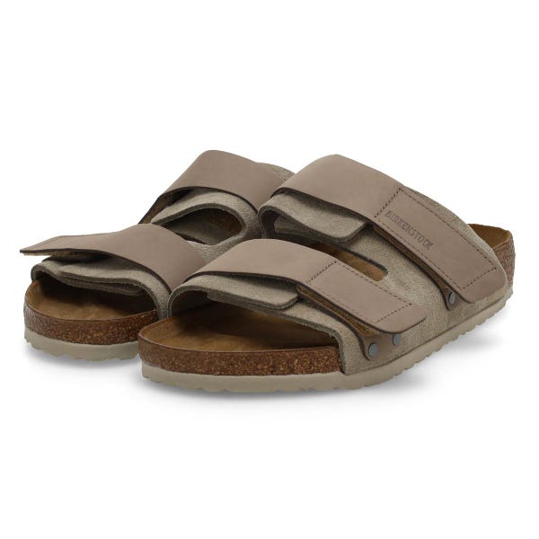 Men's Uji 2 Strap Soft Footbed Sandal - Taupe