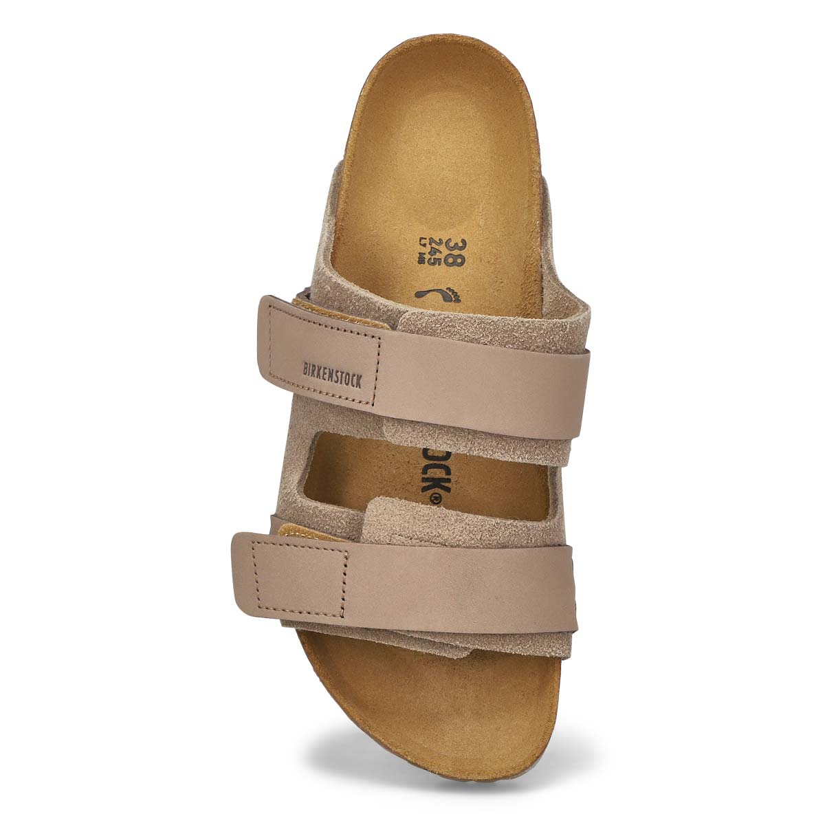 Women's Uji 2 Strap Soft Footbed Narrow Sandal - Taupe