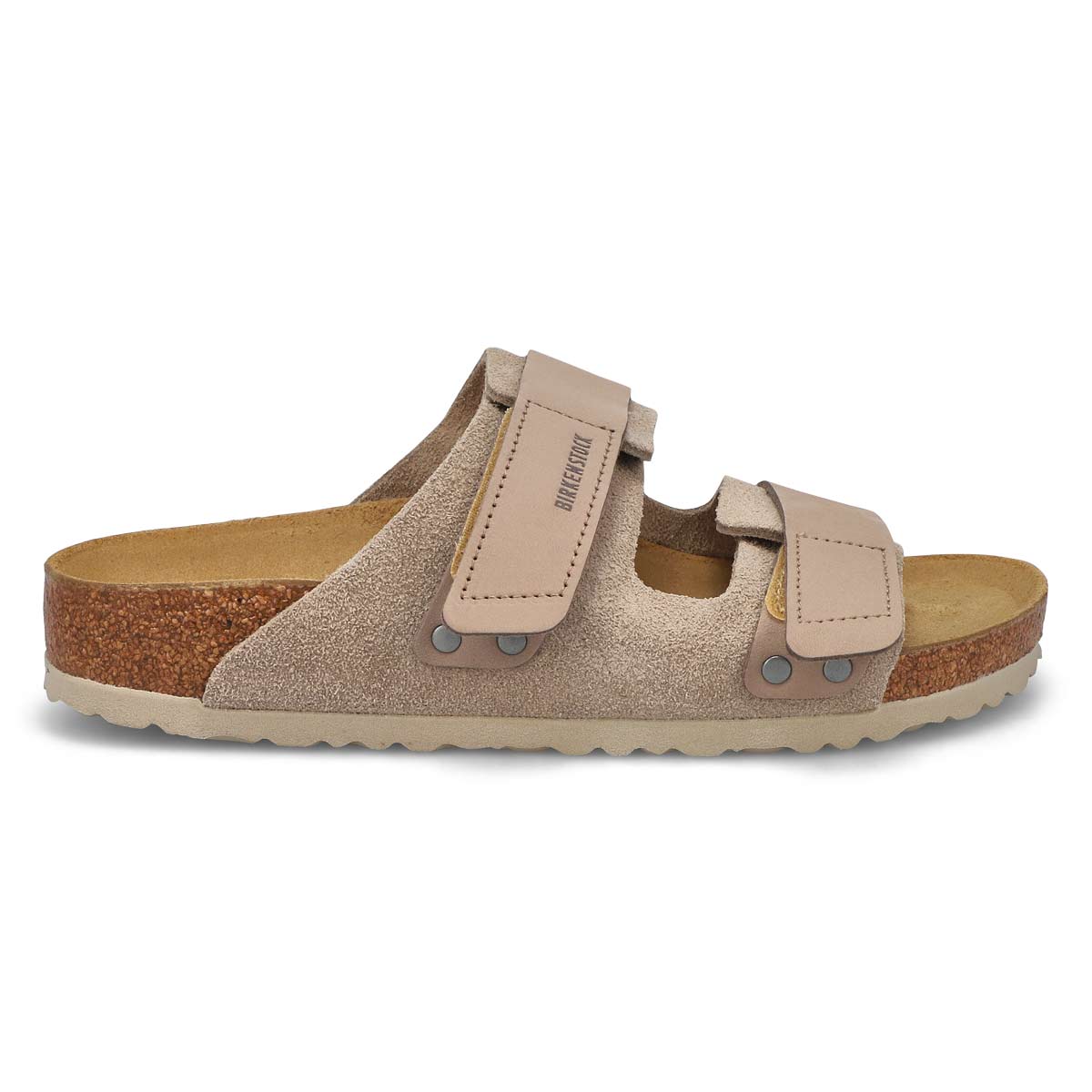Women's Uji 2 Strap Soft Footbed Narrow Sandal - Taupe