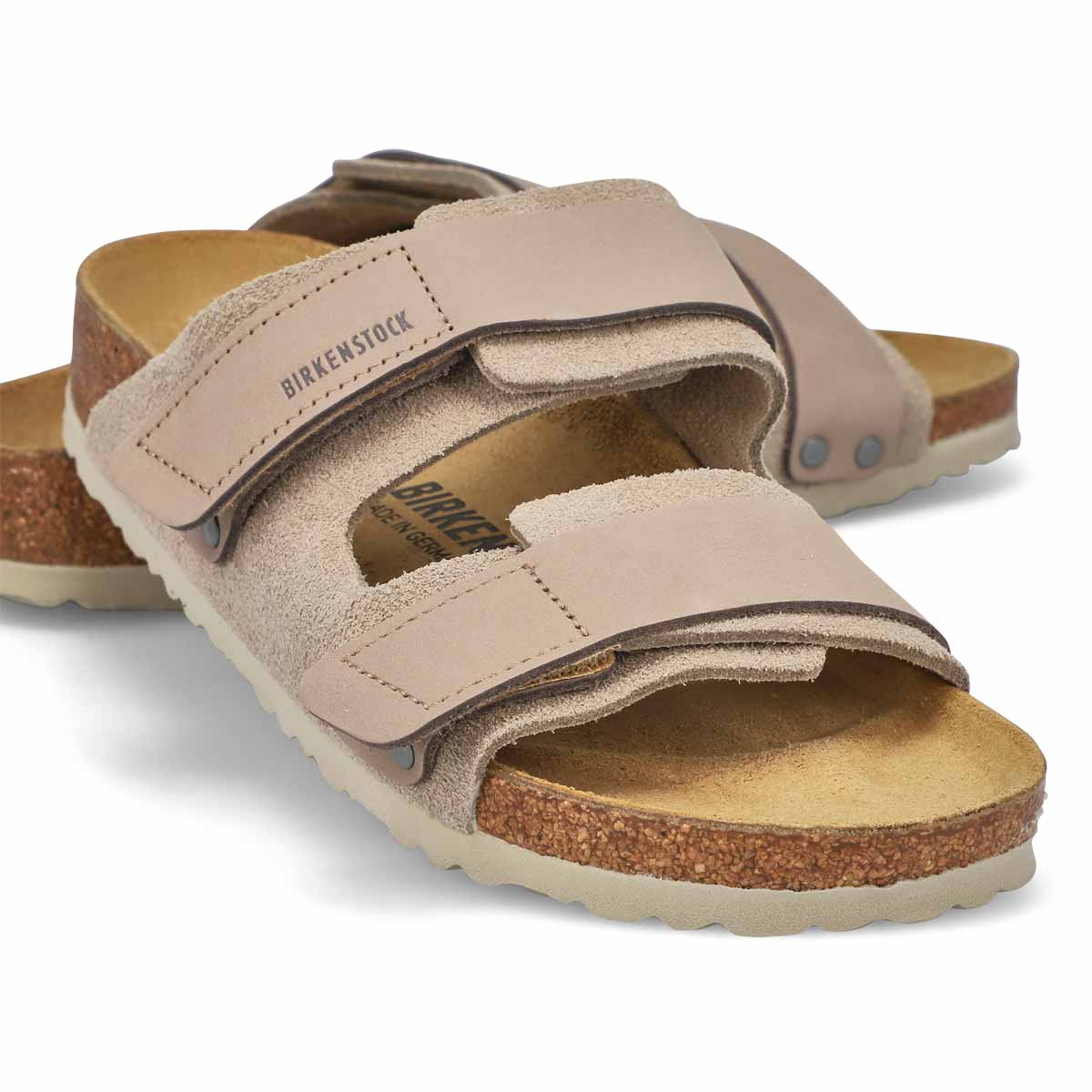 Women's Uji 2 Strap Soft Footbed Narrow Sandal - Taupe