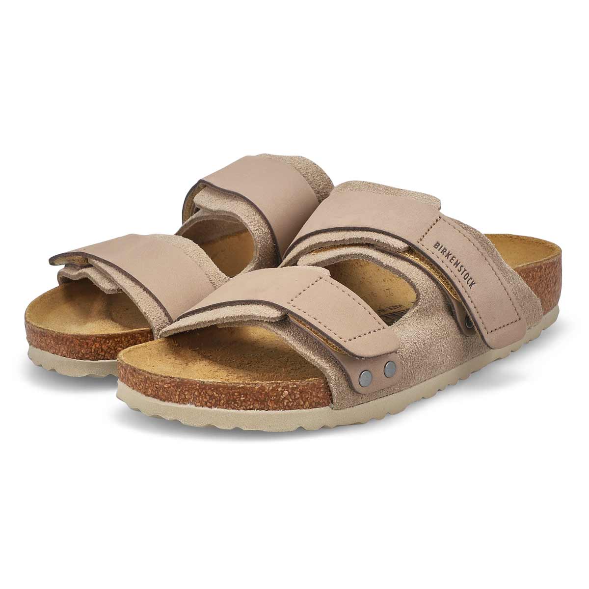 Women's Uji 2 Strap Soft Footbed Narrow Sandal - Taupe