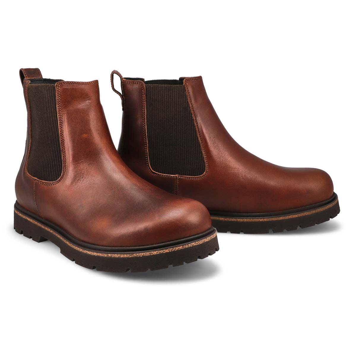 Botte Chelsea HIGHWOOD, chocolat, hommes