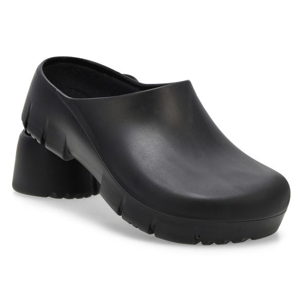 Women's  Super Birki 2.0 PU Slip-Resistant Casual Clog - Black