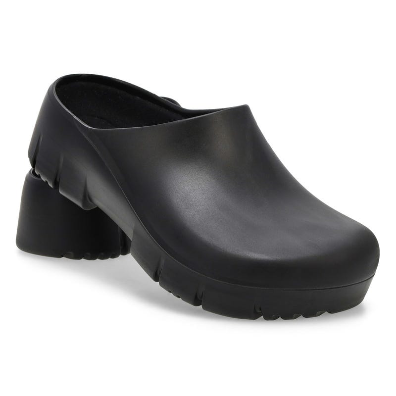 Women's  Super Birki 2.0 PU Slip-Resistant Casual Clog - Black