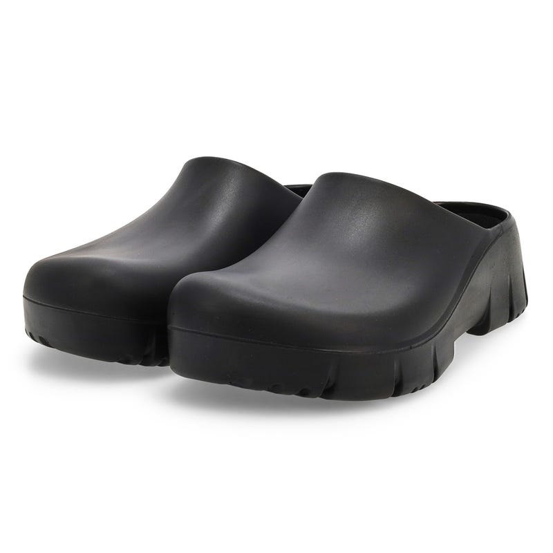 Women's  Super Birki 2.0 PU Slip-Resistant Casual Clog - Black