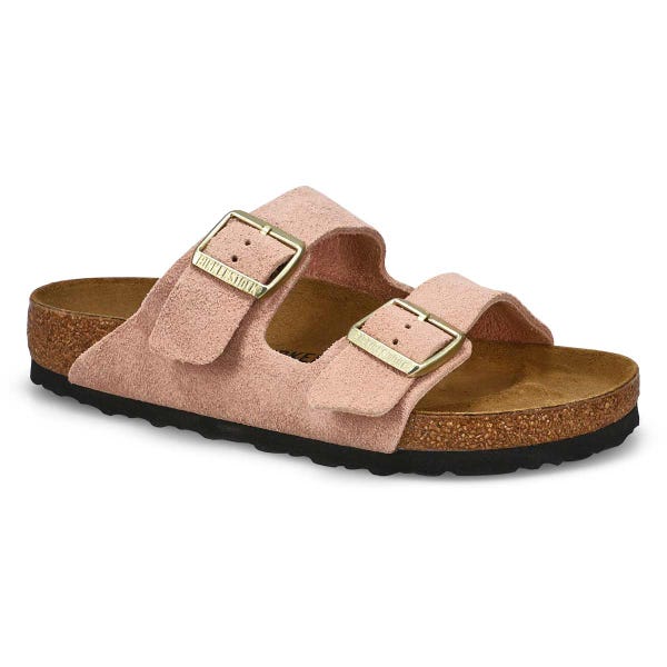 Women's  Arizona 2 Strap Cork Footbed Sandal - Light Rose