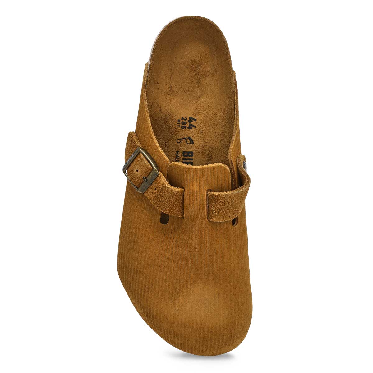 Women's  Boston Corduroy Suede Clog - Cork Brown