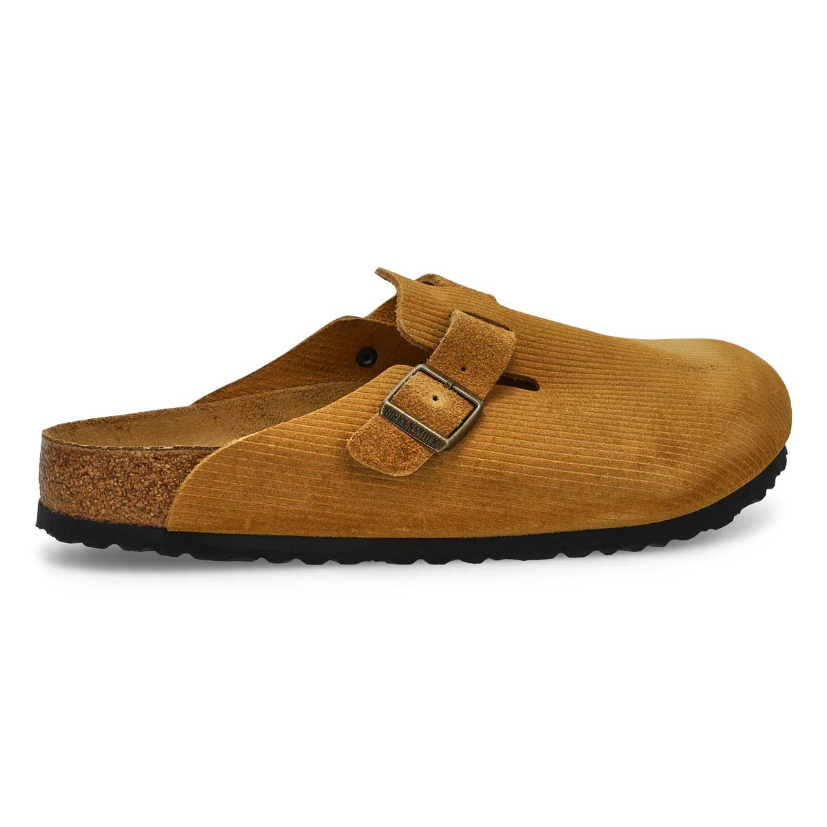 Women's  Boston Corduroy Suede Clog - Cork Brown