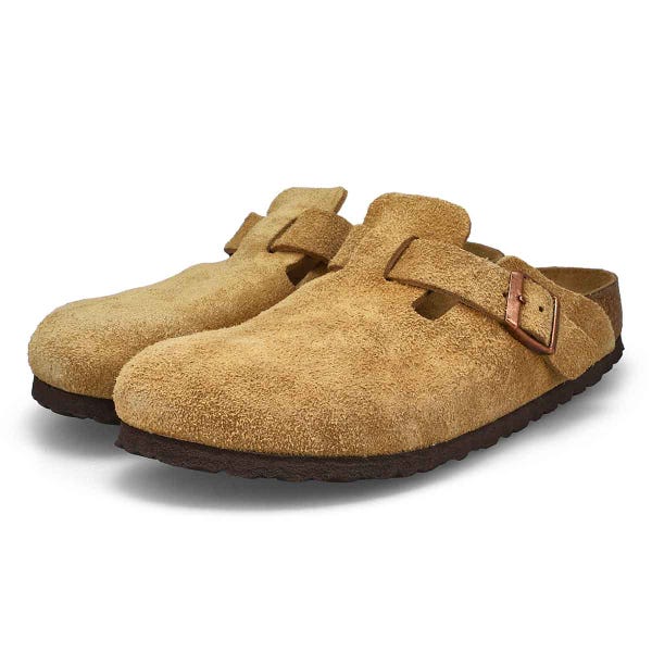 Women's Boston Soft Footbed Narrow Clog - Latte Cr
