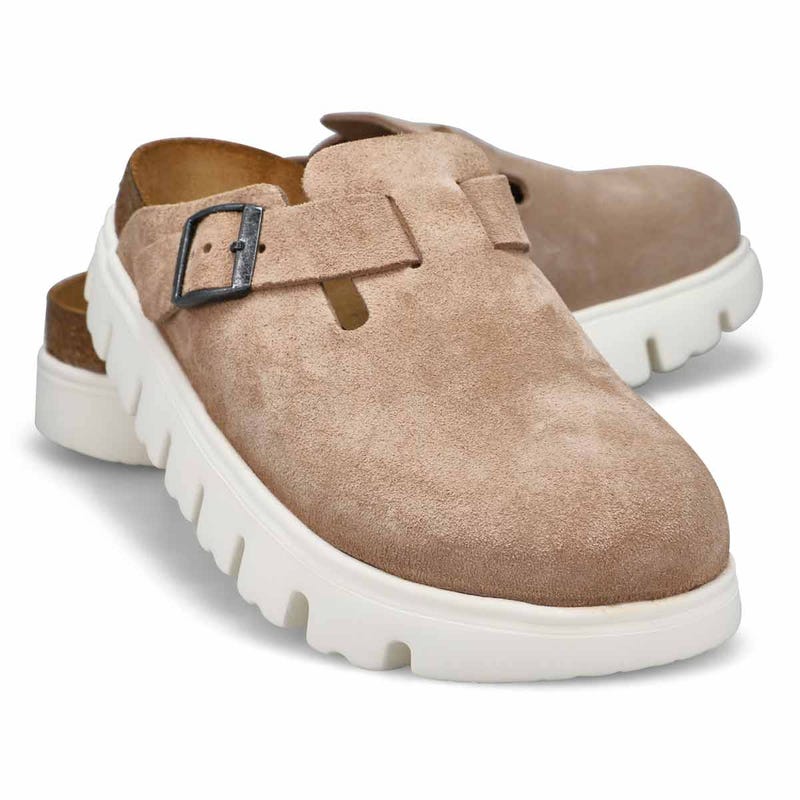 Women's Boston Chunky Platform Narrow Clog - Warm Sand