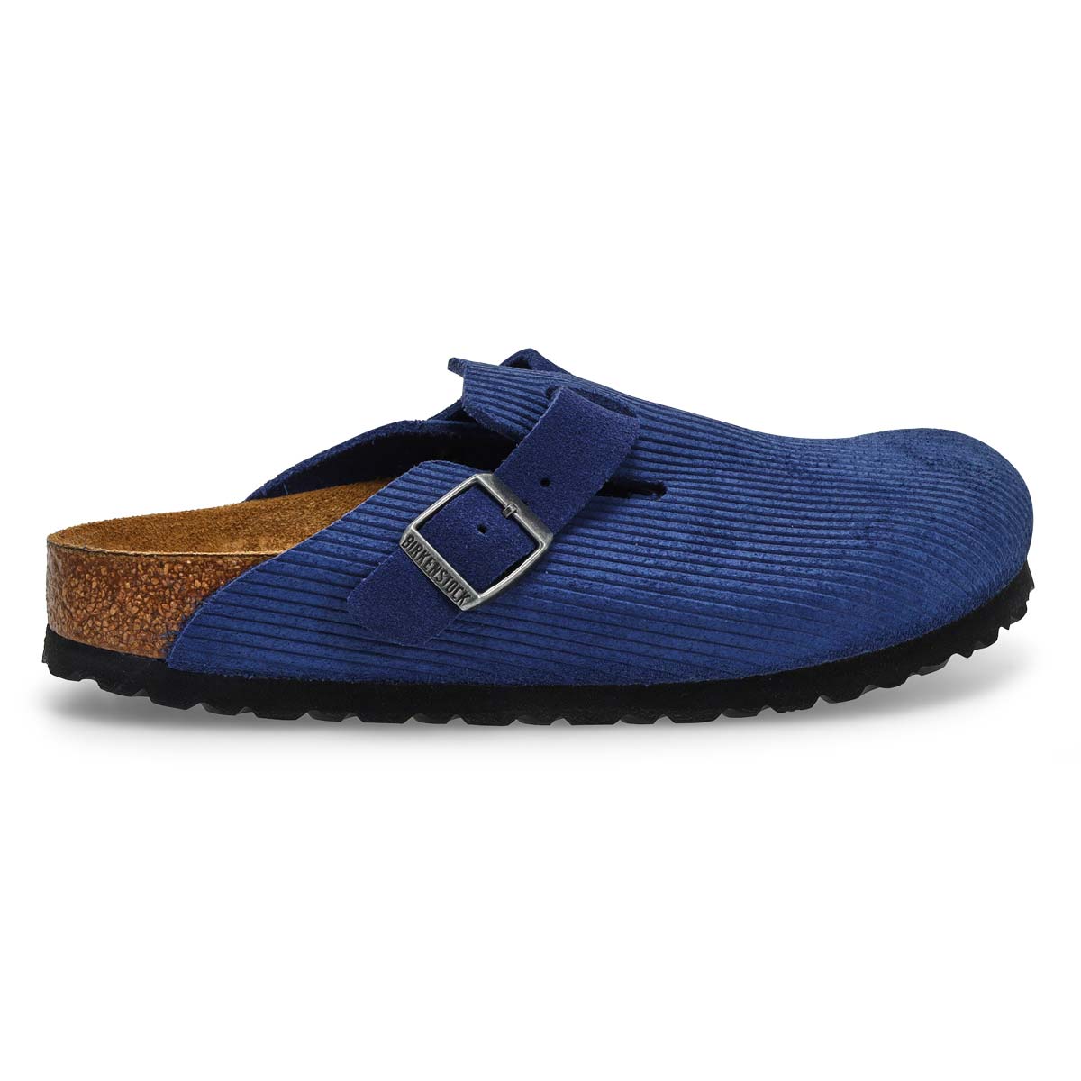 Women's  Boston Corduroy Suede Narrow Clog - Indigo