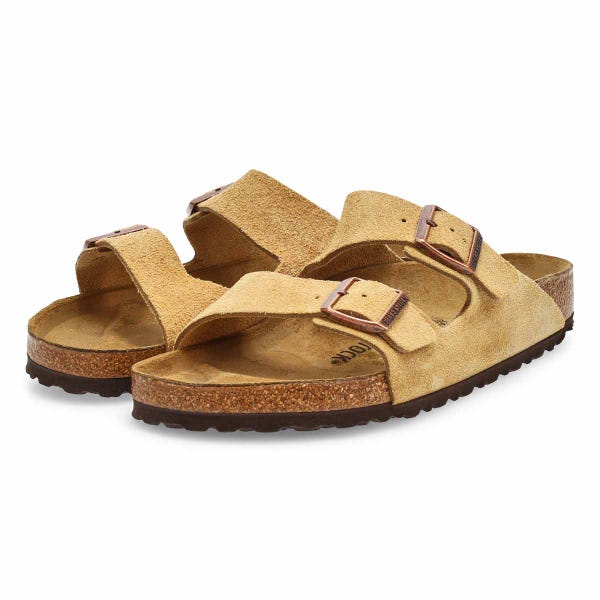 Men's Arizona 2 Strap Cork Footbed Sandal - Latte Cream