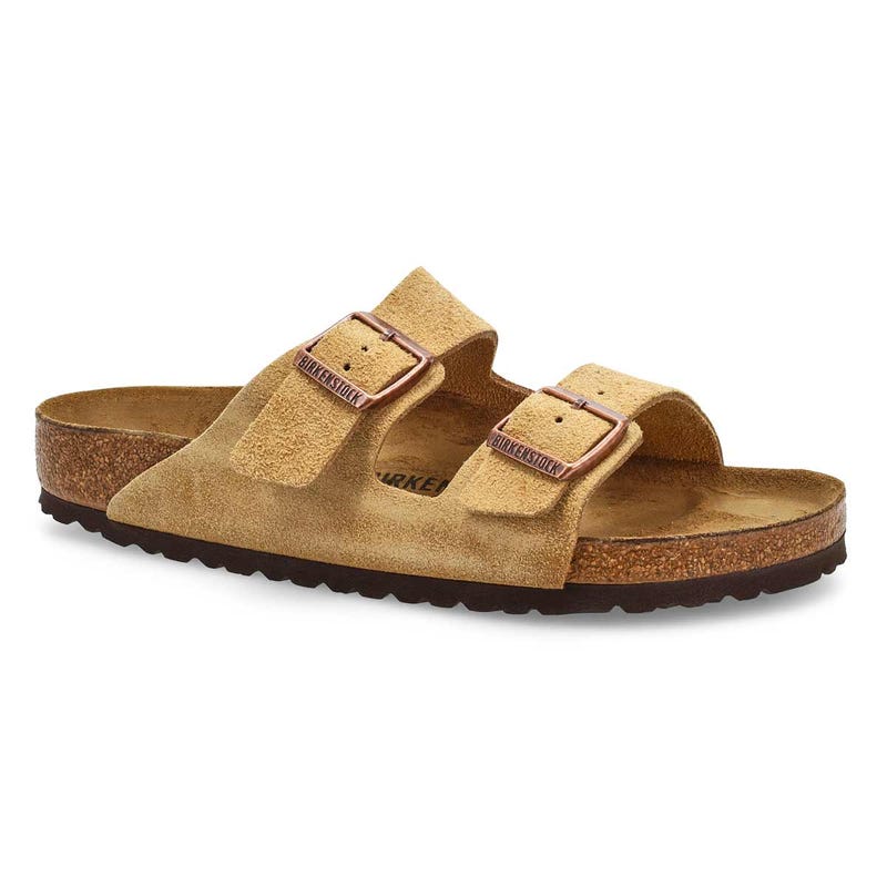 Men's Arizona 2 Strap Cork Footbed Sandal - Latte Cream