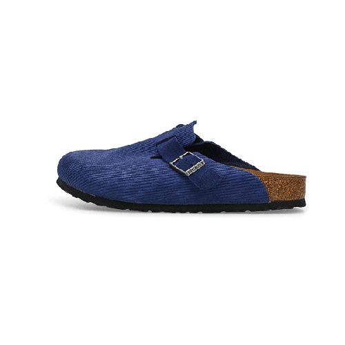 Birkenstock Men's Boston Corduroy Suede Clog | SoftMoc.com