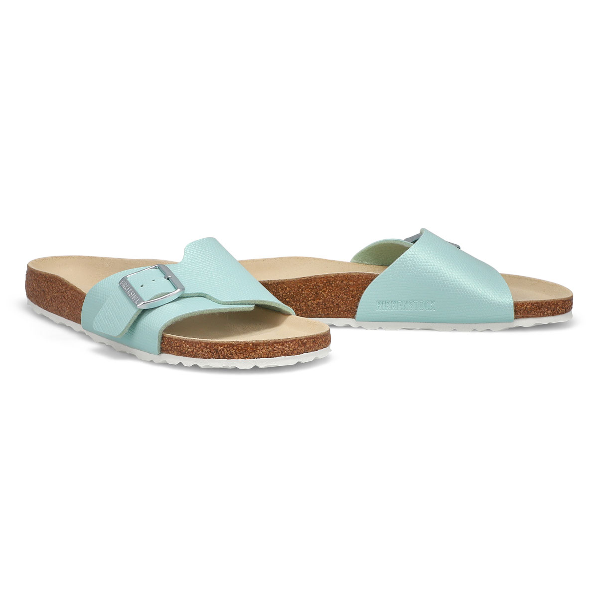 Women's Catalina Soft Footbed Narrow Sandal - Surf Green