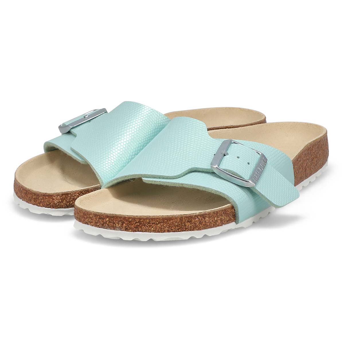 Women's Catalina Soft Footbed Narrow Sandal - Surf Green