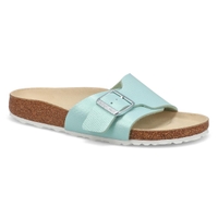 Women's Catalina Soft Footbed Narrow Sandal - Surf Green