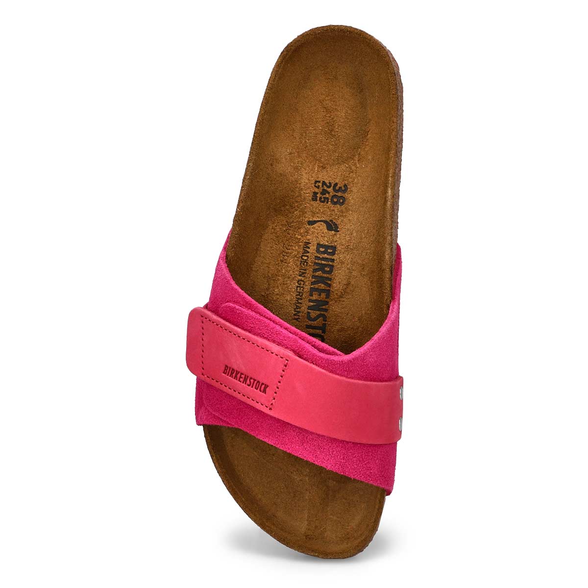 Sandales étroites à assise plantaire en liège OITA, tulipe fuchsia, femmes
