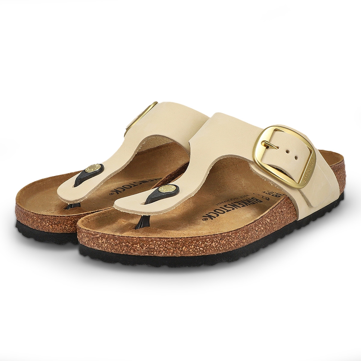 Women s Gizeh Big Buckle Thong Sandal Ecru