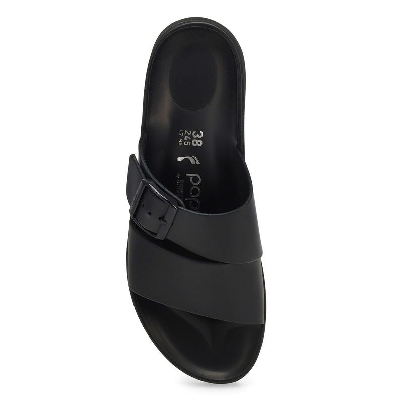 Women's Almina Platform Narrow Wedge Sandal - Black/Black