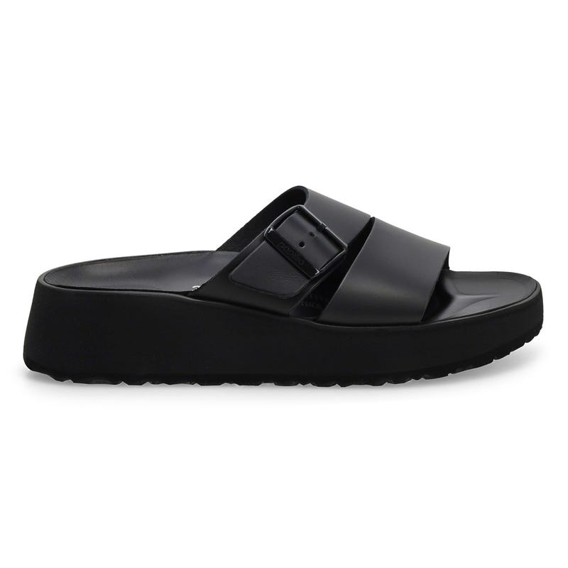 Women's Almina Platform Narrow Wedge Sandal - Black/Black