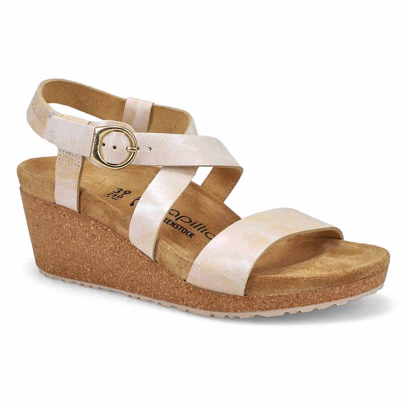 Women's Soley Narrow Wedge Sandal - Silver
