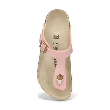 Tongs étroites GIZEH BIRKO-FLOR NARROW, rose brill
