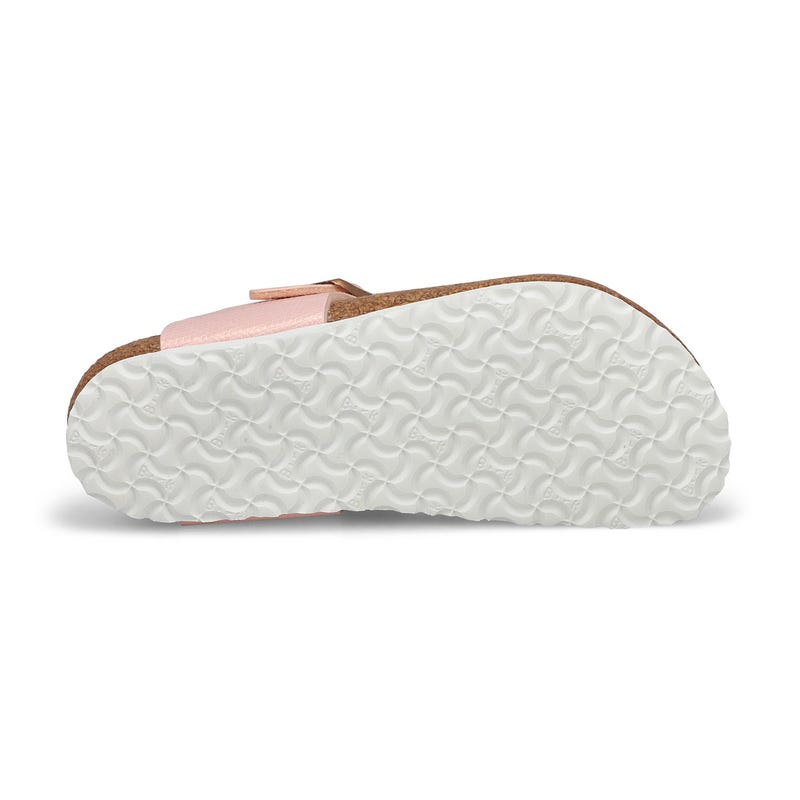 Girls' Gizeh Birko-Flor Narrow Sandal - Shiny Rose