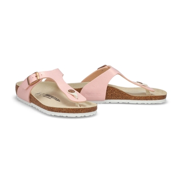 Tongs étroites GIZEH BIRKO-FLOR NARROW, rose brill