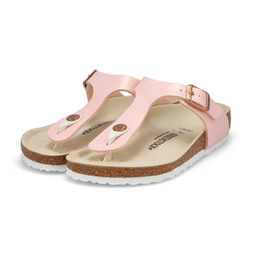 Tongs étroites GIZEH BIRKO-FLOR NARROW, rose brill