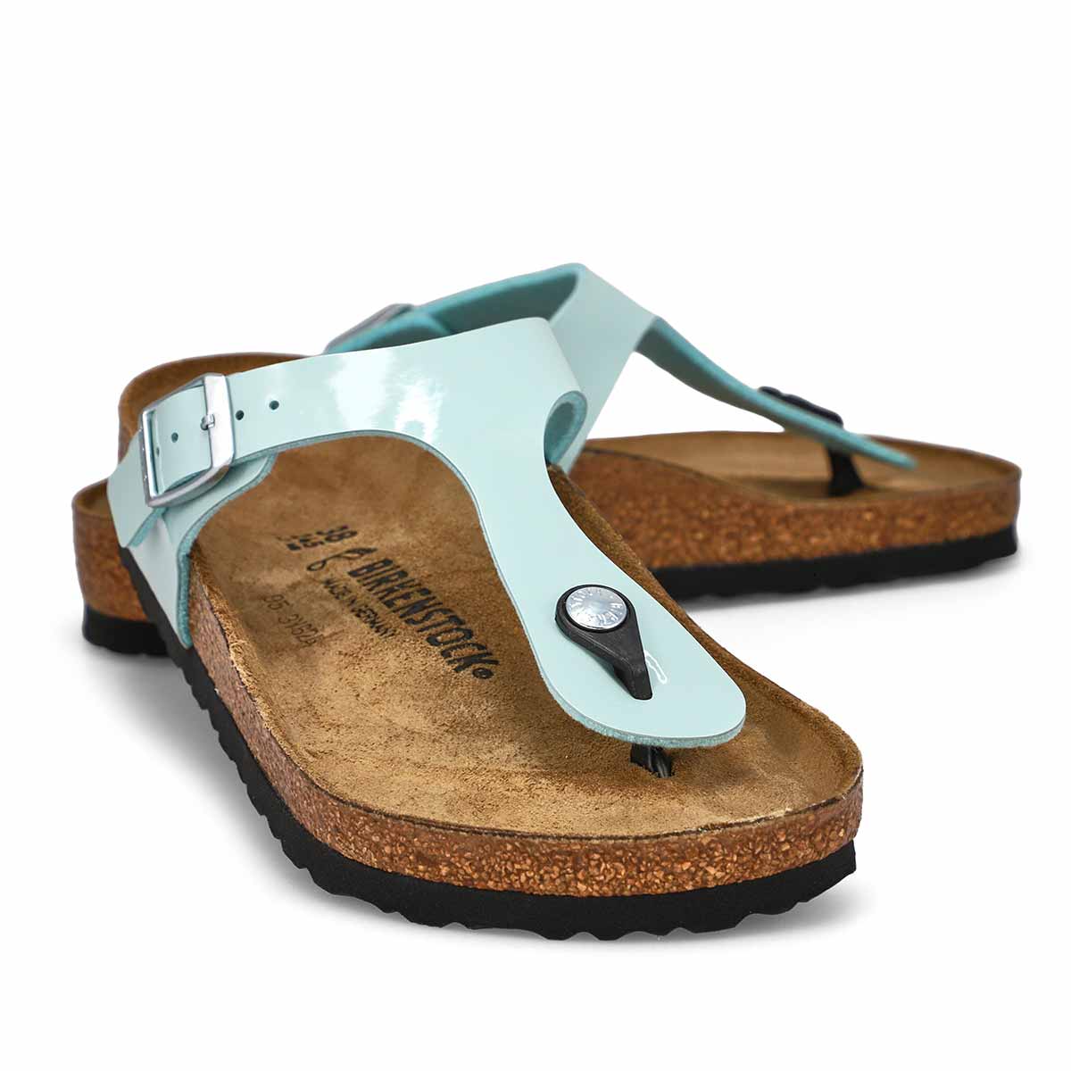 Women's Gizeh Birko-Flor Thong Sandal - Surf Green